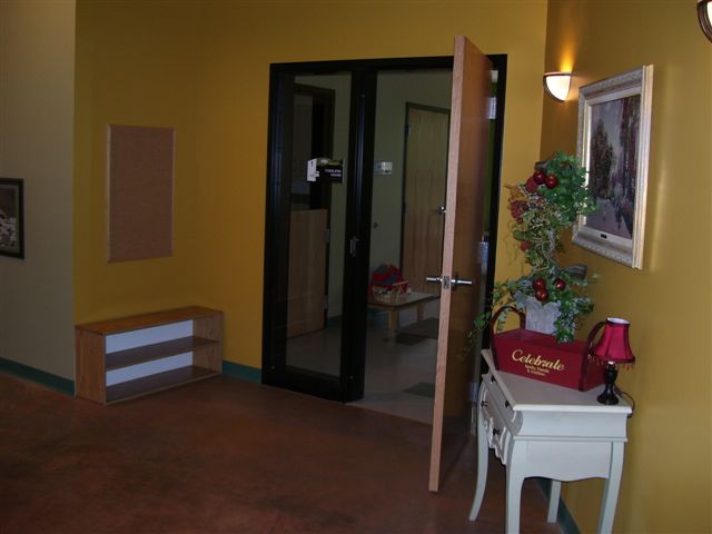 commercial doorway